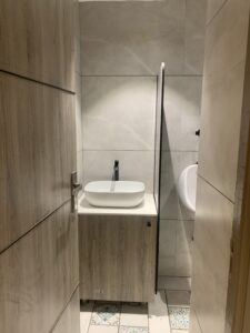 Compact Office Washroom Vanity